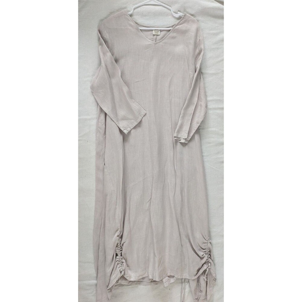 Et'Lois Lagenlook Kaftan Linen (Venus E65111) Size M Womens Made in USA Et' Lois